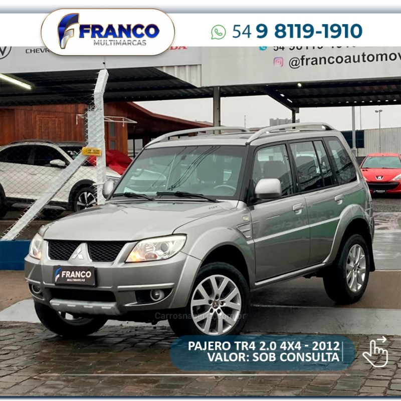 PAJERO TR4 2.0 4X4 16V 140CV FLEX 4P AUTOMÁTICO - 2012 - VACARIA