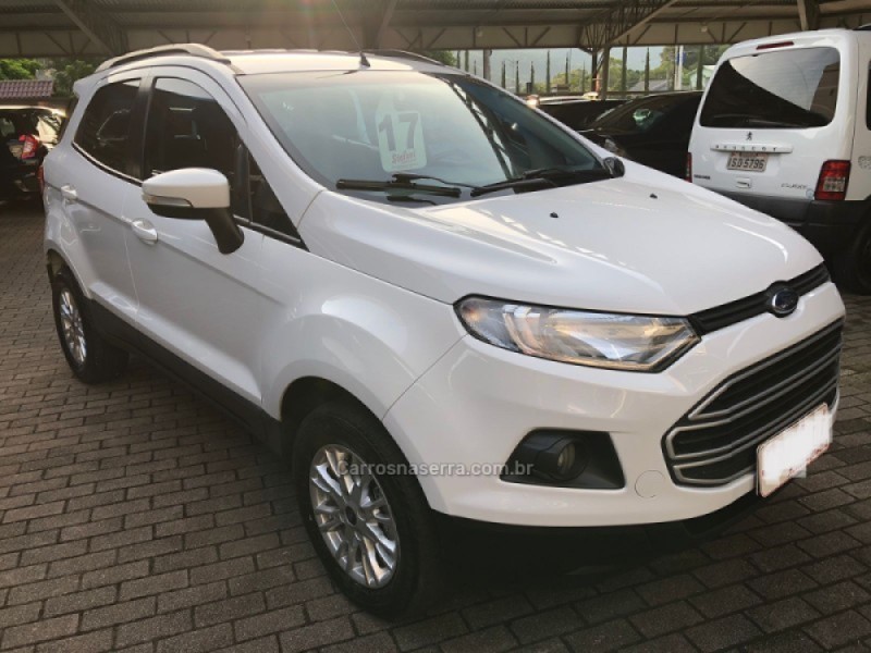 ecosport 1.6 se 16v flex 4p automatico 2017 bento goncalves