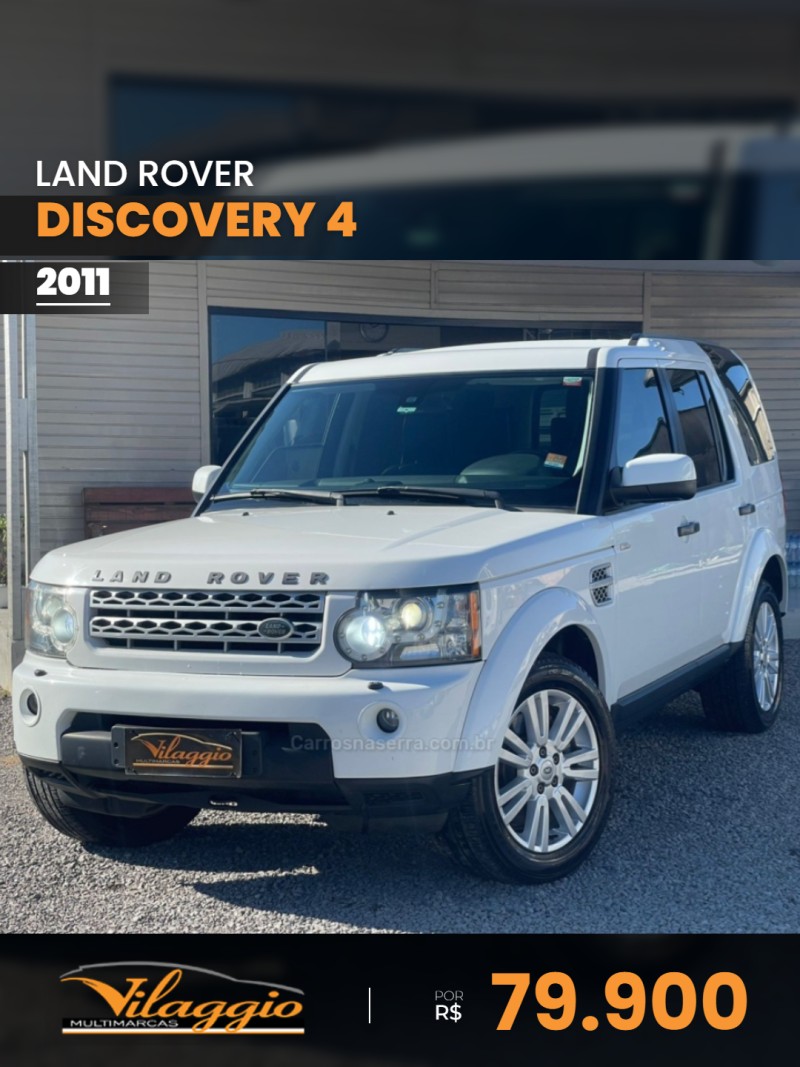 discovery 4 3.0 se 4x4 v6 24v turbo diesel 4p automatico 2011 caxias do sul