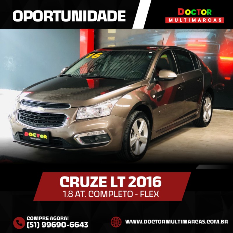 CRUZE 1.8 LT 16V FLEX 4P AUTOMÁTICO