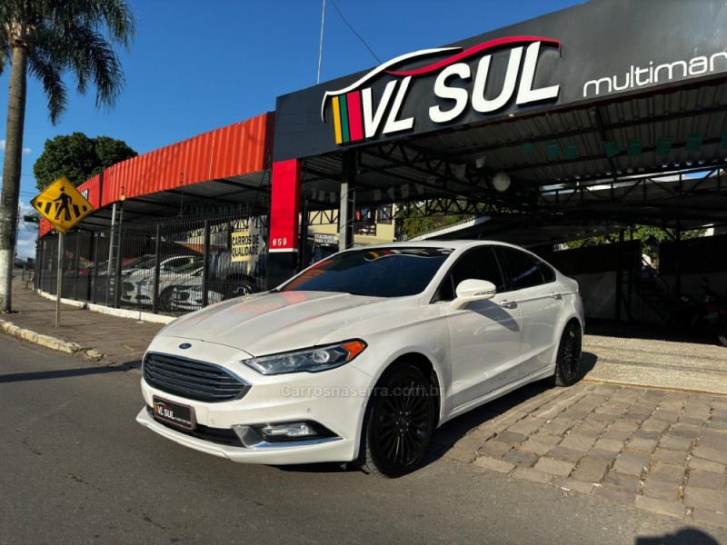 FUSION 2.0 TITANIUM PLUS AWD 16V GASOLINA 4P AUTOMÁTICO - 2017 - CAXIAS DO SUL