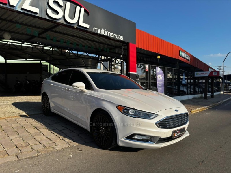 FUSION 2.0 TITANIUM PLUS AWD 16V GASOLINA 4P AUTOMÁTICO - 2017 - CAXIAS DO SUL