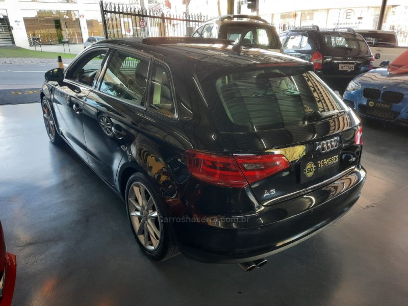 A3 1.8 TFSI SPORTBACK 16V GASOLINA 4P AUTOMÁTICO - 2014 - CAXIAS DO SUL