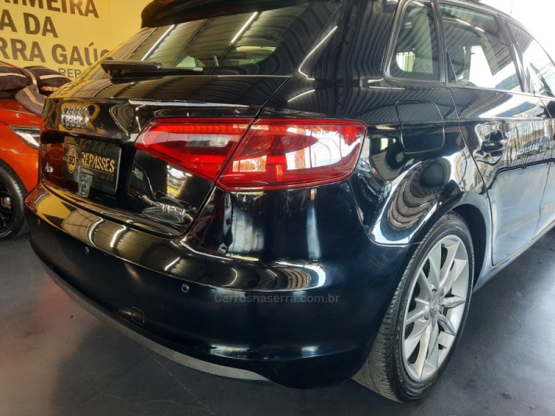 A3 1.8 TFSI SPORTBACK 16V GASOLINA 4P AUTOMÁTICO - 2014 - CAXIAS DO SUL