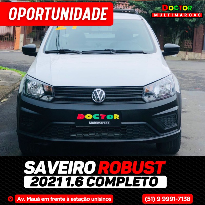 SAVEIRO 1.6 ROBUST CS 8V FLEX 2P MANUAL - 2021 - SãO LEOPOLDO