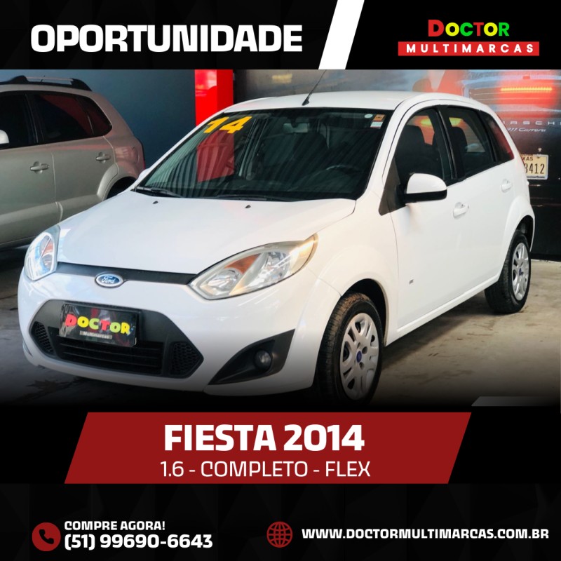 fiesta 1.6 mpi 8v gasolina 4p manual 2014 sao leopoldo