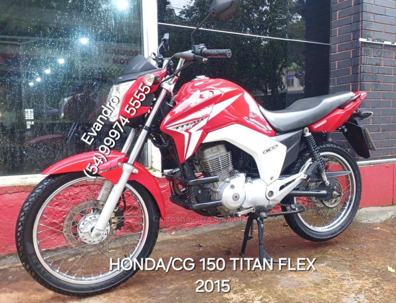 cg 150 titan esd 2015 bento goncalves