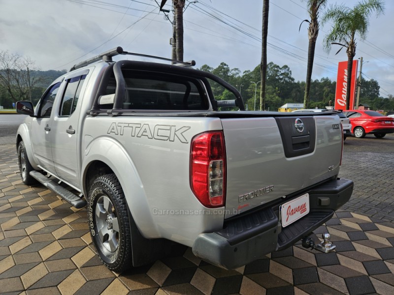 FRONTIER 2.5 SE ATTACK 4X4 CD TURBO ELETRONIC DIESEL 4P MANUAL - 2012 - BOM PRINCíPIO