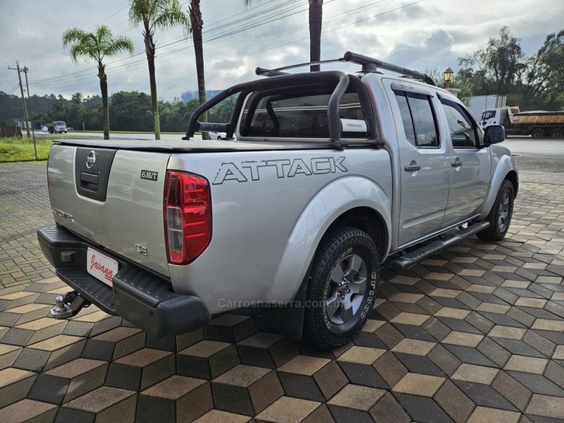 FRONTIER 2.5 SE ATTACK 4X4 CD TURBO ELETRONIC DIESEL 4P MANUAL - 2012 - BOM PRINCíPIO