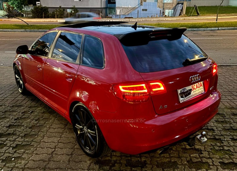 A3 2.0 TFSI SPORTBACK 16V GASOLINA 4P S-TRONIC - 2009 - CAXIAS DO SUL