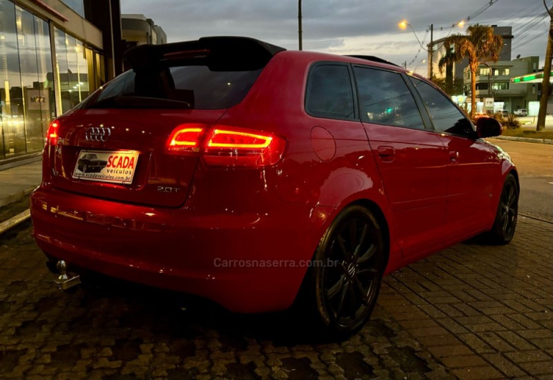 A3 2.0 TFSI SPORTBACK 16V GASOLINA 4P S-TRONIC - 2009 - CAXIAS DO SUL