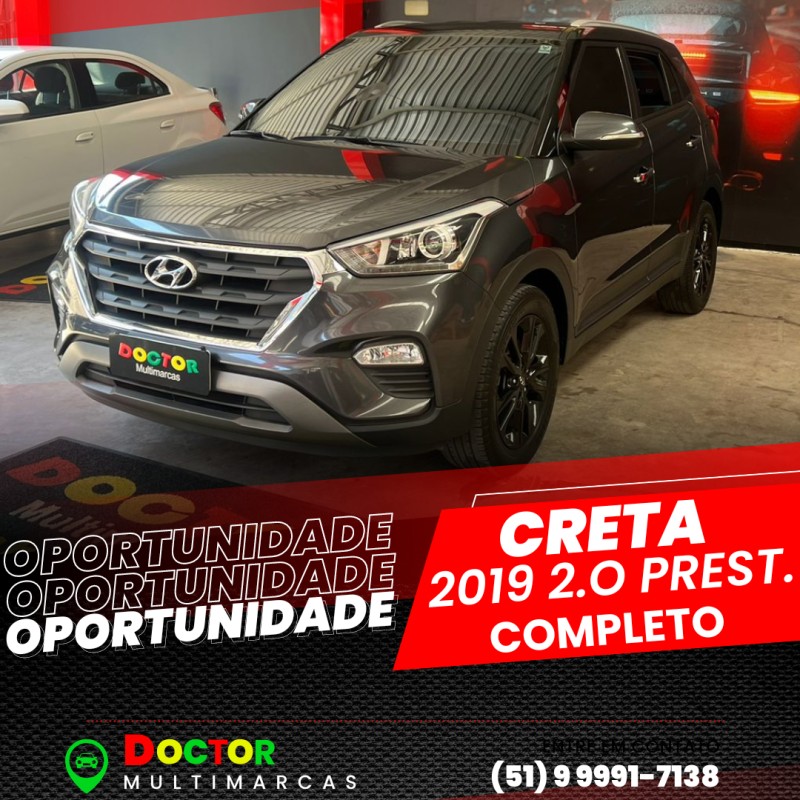 CRETA 2.0 16V FLEX PRESTIGE AUTOMÁTICO - 2019 - SãO LEOPOLDO