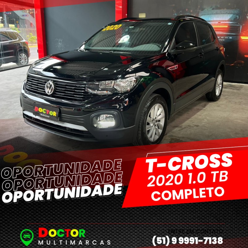 T-CROSS 1.0 TSI 12V FLEX 4P AUTOMÁTICO - 2020 - SãO LEOPOLDO