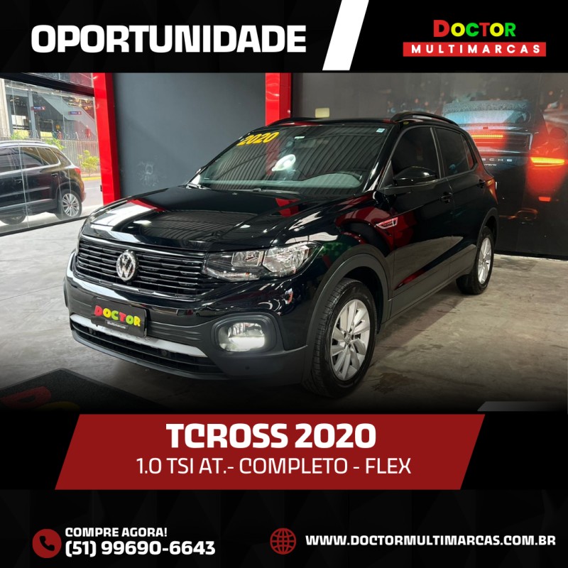 t cross 1.0 tsi 12v flex 4p automatico 2020 sao leopoldo