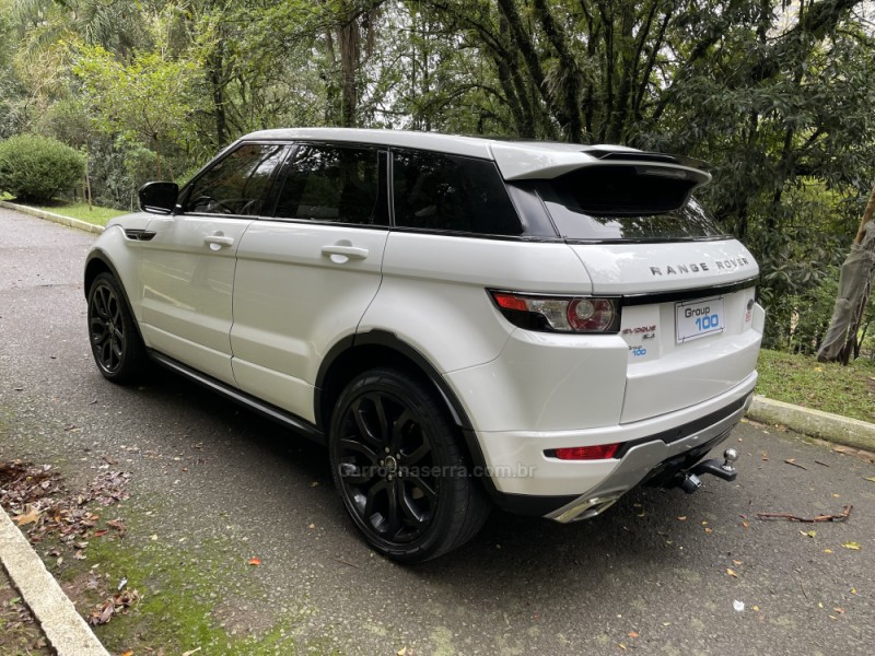 RANGE ROVER EVOQUE 2.0 DYNAMIC 4WD 16V GASOLINA 4P AUTOMÁTICO - 2013 - CAXIAS DO SUL