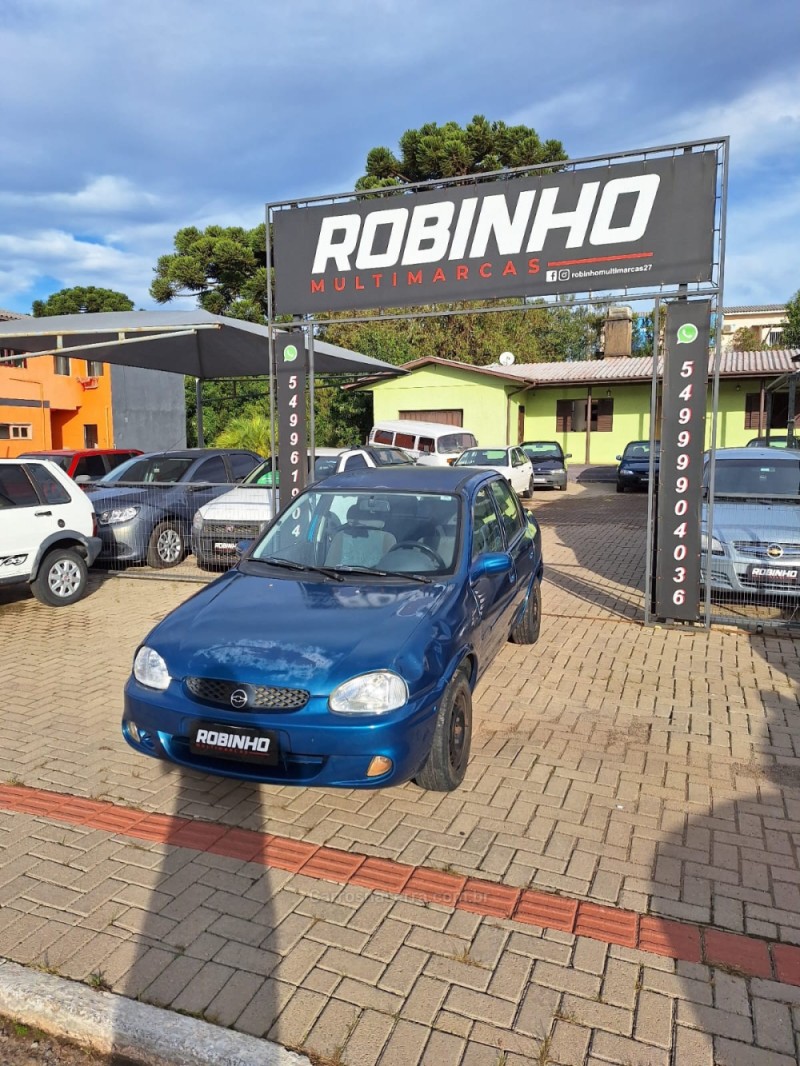 CORSA 1.0 MPFI MILENIUM II SEDAN 8V GASOLINA 4P MANUAL - 2002 - CAMBARá DO SUL