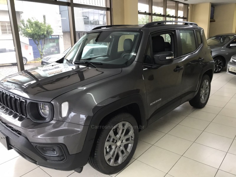 RENEGADE 1.3 SPORT T270 16V TURBO FLEX 4P AUTOMÁTICO - 2024 - FARROUPILHA