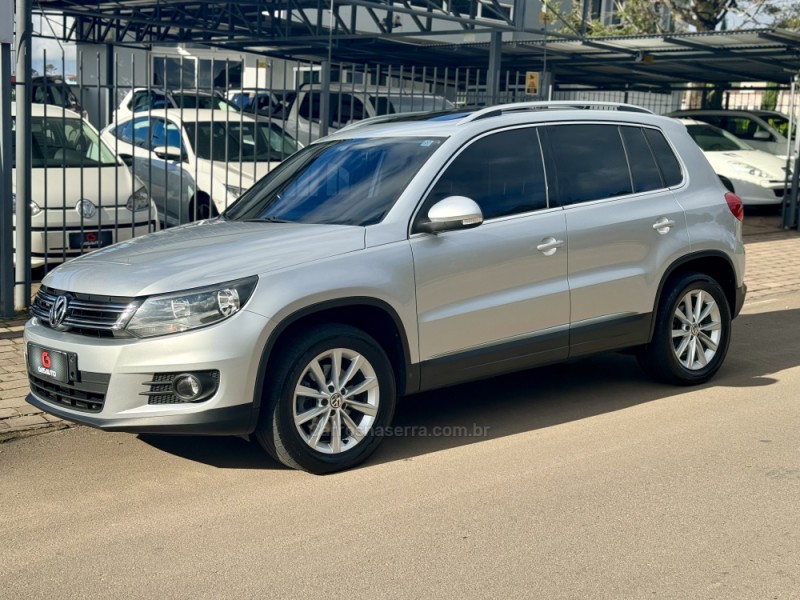 TIGUAN 2.0 TSI 16V TURBO GASOLINA 4P TIPTRONIC - 2015 - NOVA PRATA