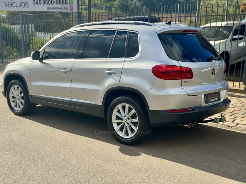 TIGUAN 2.0 TSI 16V TURBO GASOLINA 4P TIPTRONIC - 2015 - NOVA PRATA