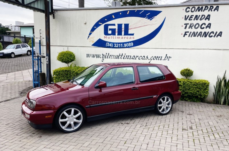 GOLF 2.0 MI GTI 8V GASOLINA 2P MANUAL - 1996 - CAXIAS DO SUL