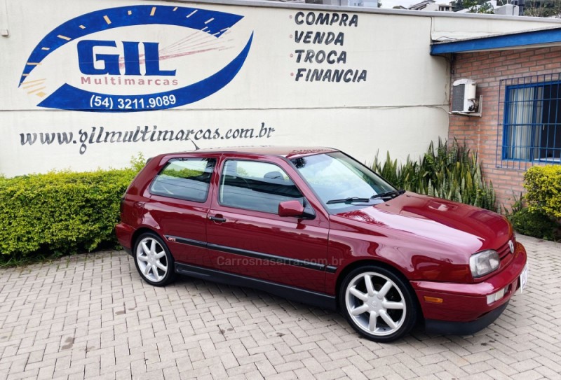 GOLF 2.0 MI GTI 8V GASOLINA 2P MANUAL - 1996 - CAXIAS DO SUL