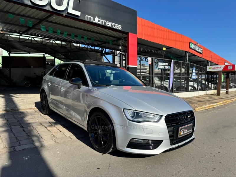 A3 1.8 TFSI SPORTBACK 16V GASOLINA 4P AUTOMÁTICO - 2014 - CAXIAS DO SUL