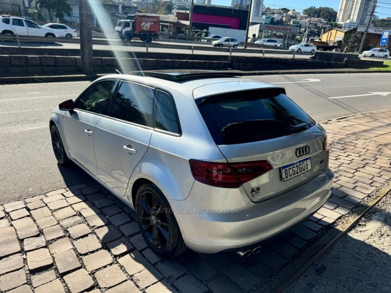 A3 1.8 TFSI SPORTBACK 16V GASOLINA 4P AUTOMÁTICO - 2014 - CAXIAS DO SUL