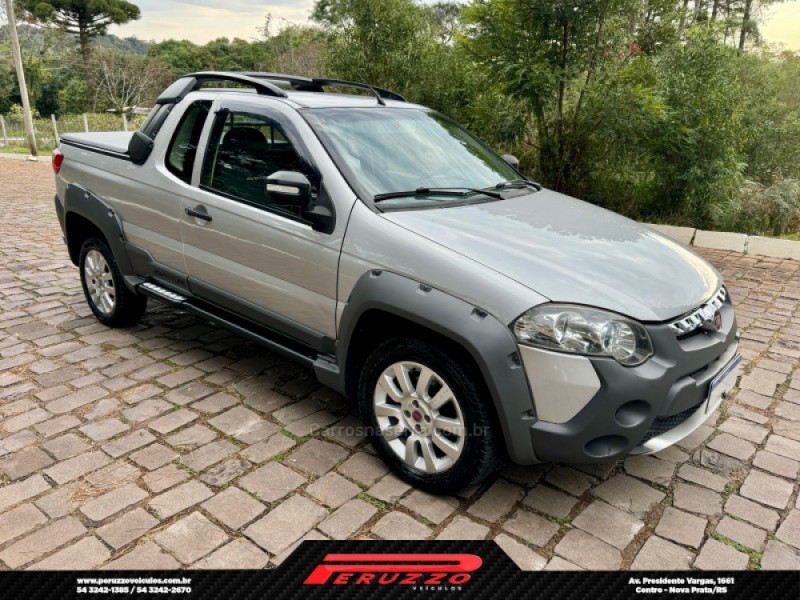 STRADA 1.8 MPI ADVENTURE CE 16V FLEX 2P MANUAL - 2014 - NOVA PRATA