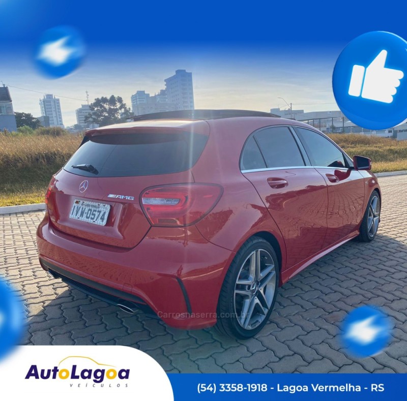 A 250 2.0 SPORT TURBO GASOLINA 4P AUTOMATIZADO - 2015 - LAGOA VERMELHA