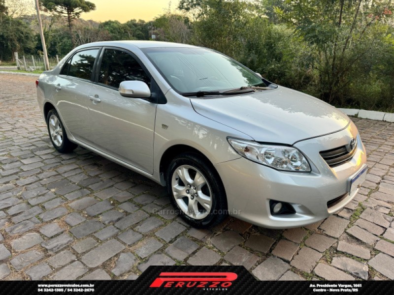 COROLLA 1.8 XLI 16V FLEX 4P AUTOMÁTICO - 2010 - NOVA PRATA