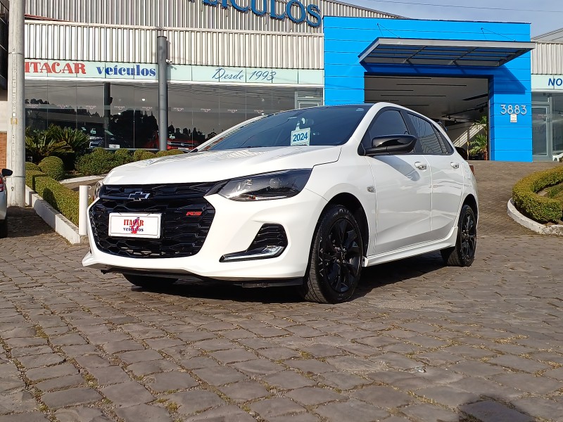 ONIX 1.0 TURBO FLEX RS 4P AUTOMÁTICO - 2024 - FLORES DA CUNHA