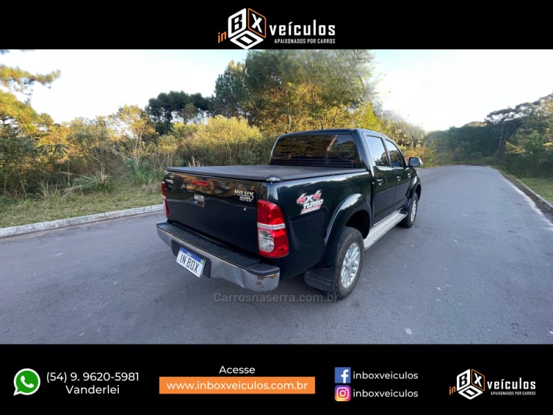 HILUX 3.0 SRV 4X4 CD 16V TURBO INTERCOOLER DIESEL 4P AUTOMÁTICO - 2012 - GRAMADO