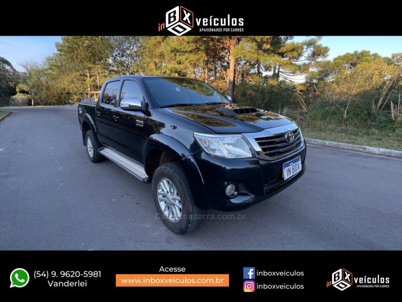 HILUX 3.0 SRV 4X4 CD 16V TURBO INTERCOOLER DIESEL 4P AUTOMÁTICO - 2012 - GRAMADO