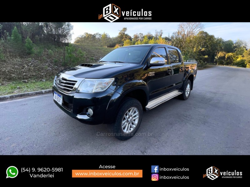 HILUX 3.0 SRV 4X4 CD 16V TURBO INTERCOOLER DIESEL 4P AUTOMÁTICO - 2012 - GRAMADO