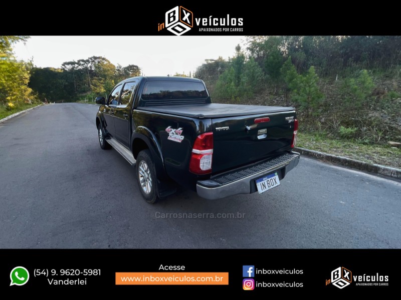 HILUX 3.0 SRV 4X4 CD 16V TURBO INTERCOOLER DIESEL 4P AUTOMÁTICO - 2012 - GRAMADO