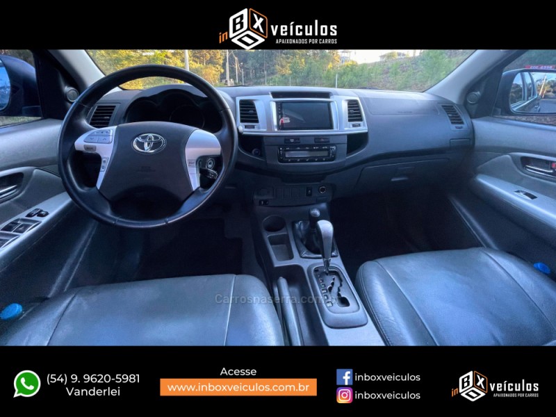 HILUX 3.0 SRV 4X4 CD 16V TURBO INTERCOOLER DIESEL 4P AUTOMÁTICO - 2012 - GRAMADO