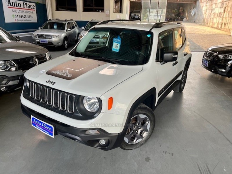 RENEGADE 2.0 16V TURBO DIESEL SPORT 4P 4X4 AUTOMÁTICO - 2016 - CAXIAS DO SUL