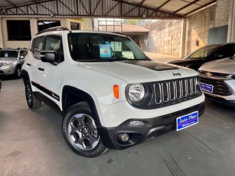 RENEGADE 2.0 16V TURBO DIESEL SPORT 4P 4X4 AUTOMÁTICO - 2016 - CAXIAS DO SUL