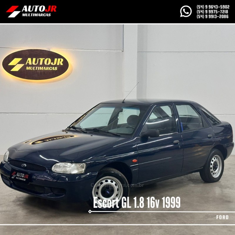 ESCORT 1.8 I GL 16V GASOLINA 4P MANUAL - 1999 - VACARIA