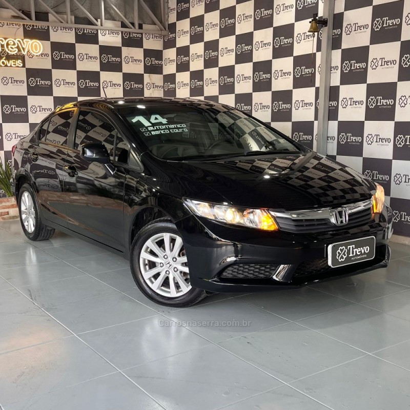 civic 1.8 lxs 16v flex 4p automatico 2014 taquara