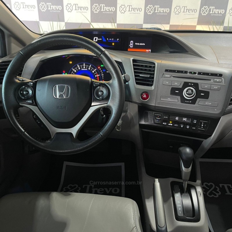 CIVIC 1.8 LXS 16V FLEX 4P AUTOMÁTICO - 2014 - TAQUARA