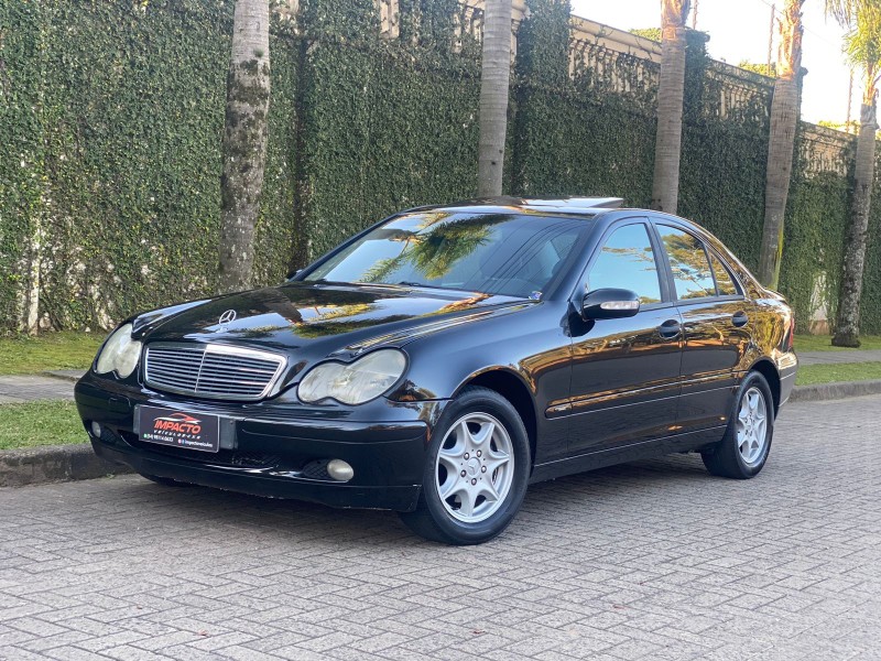 c 180 1.8 classic plus gasolina 4p automatico 2001 caxias do sul