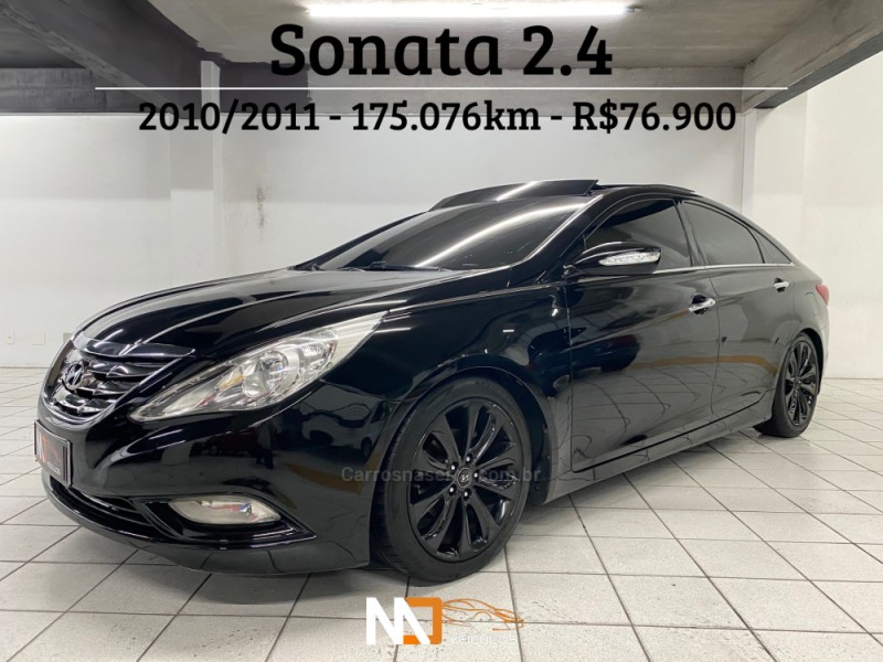 sonata 2.4 mpfi i4 16v 182cv gasolina 4p automatico 2011 caxias do sul