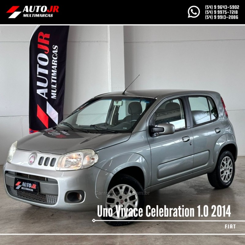 UNO 1.0 VIVACE 8V FLEX 4P MANUAL - 2014 - VACARIA