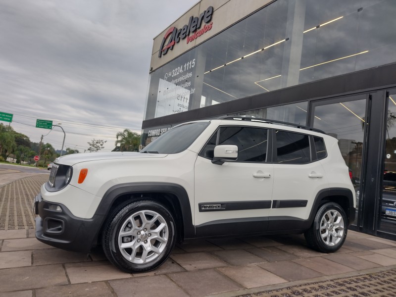 RENEGADE 1.8 16V FLEX LONGITUDE 4P AUTOMÁTICO - 2016 - CAXIAS DO SUL