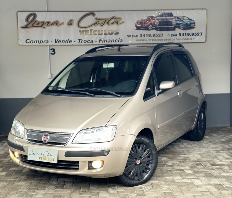 IDEA 1.4 MPI FIRE ELX 8V FLEX 4P MANUAL - 2009 - CAXIAS DO SUL