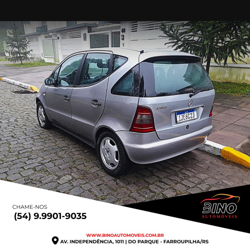 A 160 1.6 GASOLINA CLASSIC SEMI-AUTOMÁTICO - 1999 - FARROUPILHA