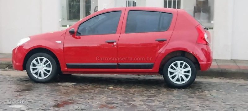 SANDERO 1.6 EXPRESSION 8V FLEX 4P MANUAL - 2009 - SOMBRIO