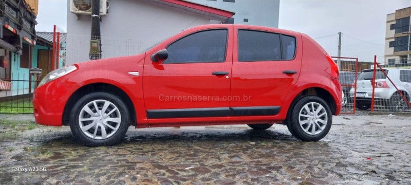 SANDERO 1.6 EXPRESSION 8V FLEX 4P MANUAL - 2009 - SOMBRIO