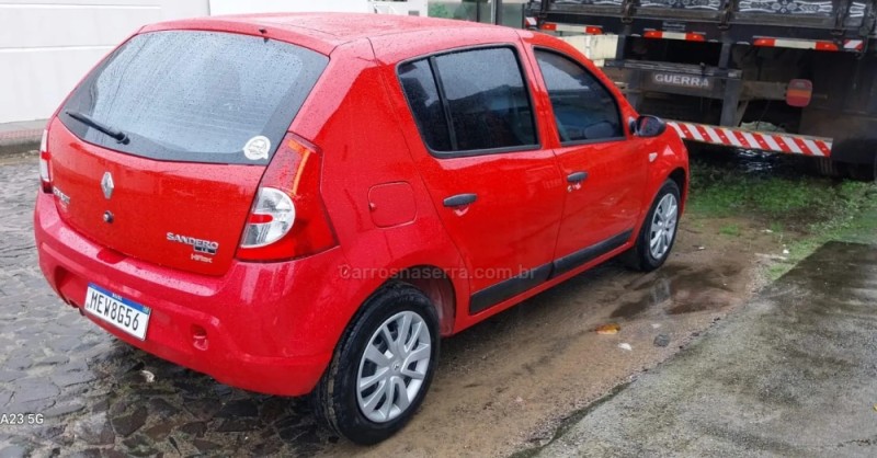 SANDERO 1.6 EXPRESSION 8V FLEX 4P MANUAL - 2009 - SOMBRIO